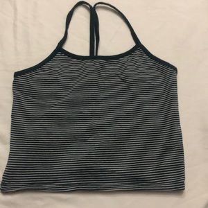 Forever 21 striped crop top